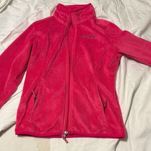 Columbia Kids Bright Pink Fleece Jacket
